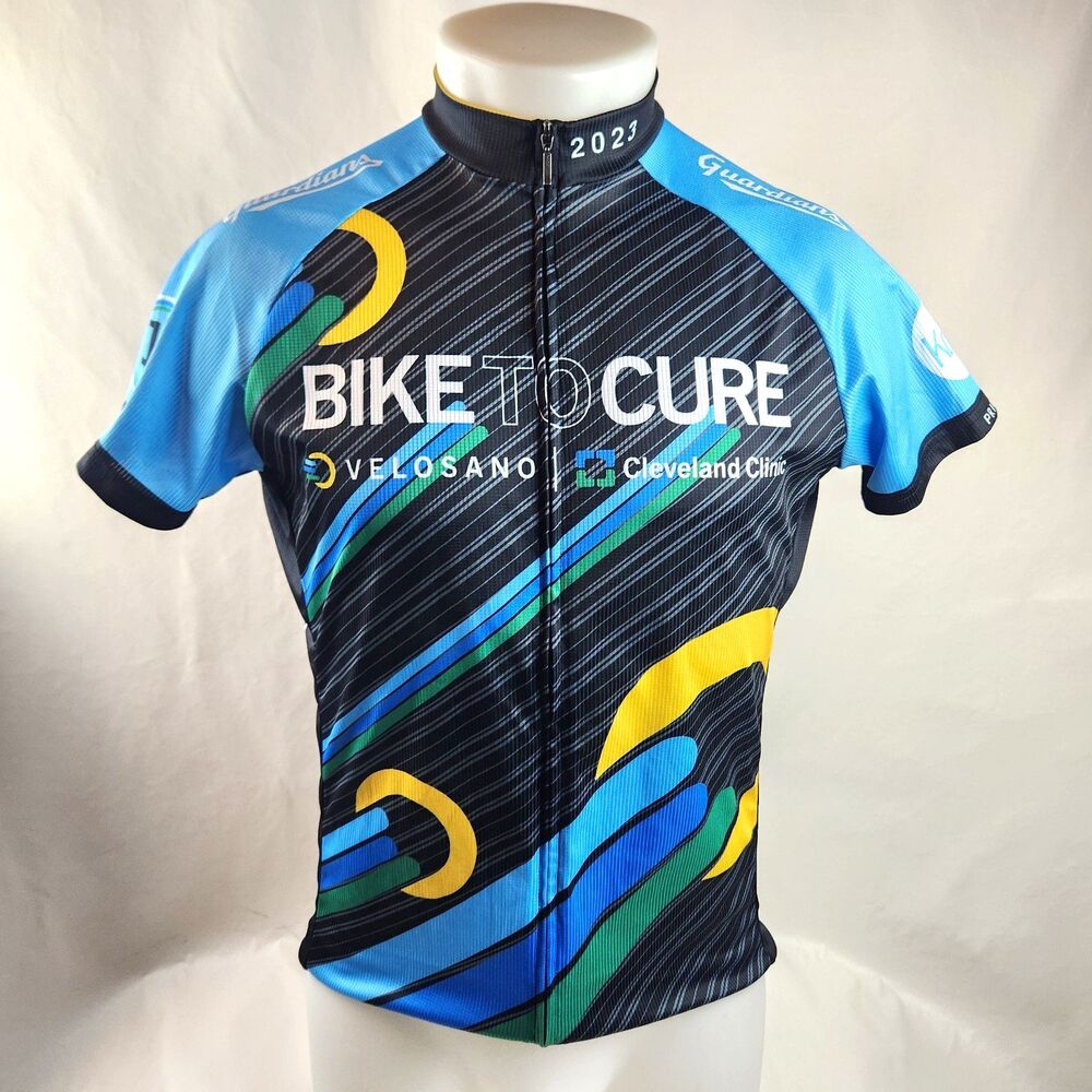 Primal Cycling Jersey Womens XL Bike To Cure 2023 Velosano Cleveland Clinic